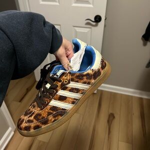 Adidas Leopard Print Sneakers